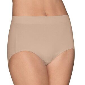 Vanity Fair Beyond Comfort Brief Panty Tan Size 8/XL